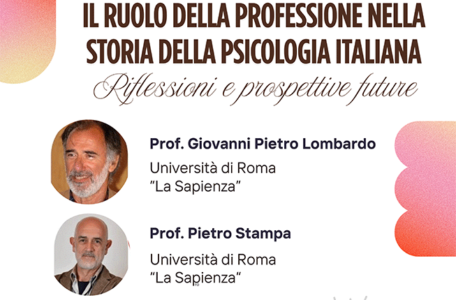 Collegamento a Il ruolo della professione nella storia della Psicologia italiana
