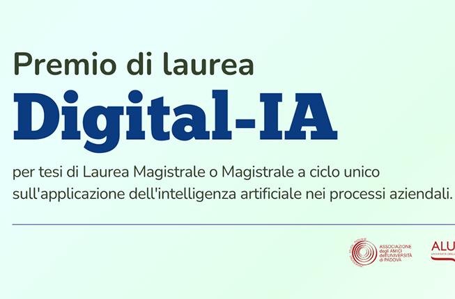 Collegamento a Premio di laurea 'Digital-IA'